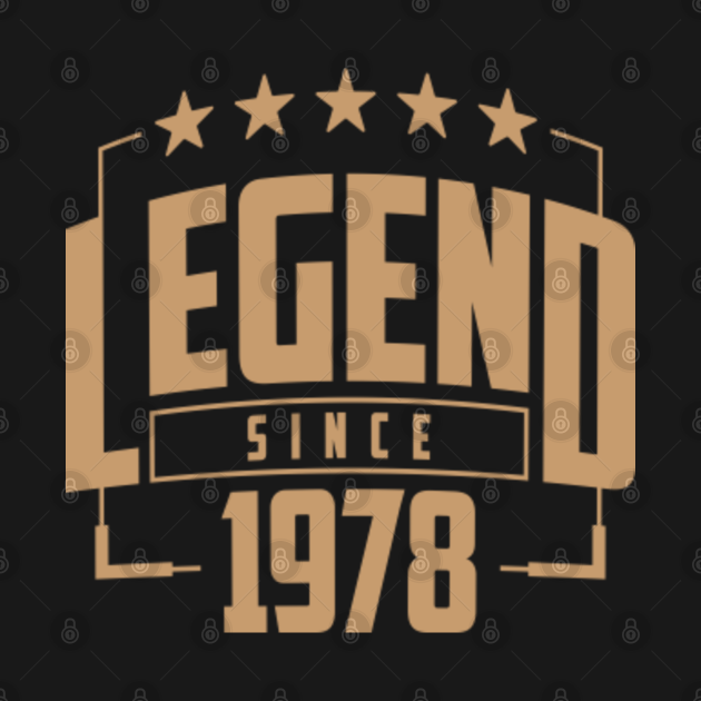 Discover Legend Since 1978 T-Shirt