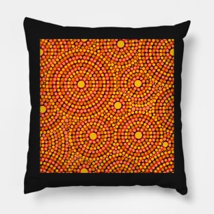 Awesome Aboriginal Dot Art Pillow