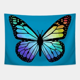 Rainbow Butterfly Tapestry