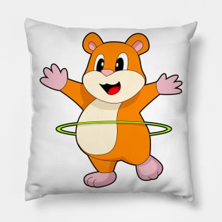 Hamster Fitness Gymnastics Pillow