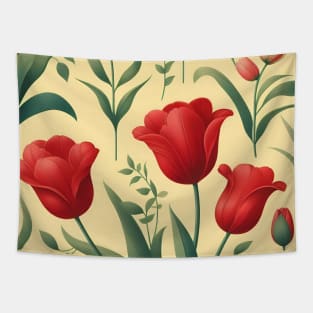 Tulip Flower Tapestry