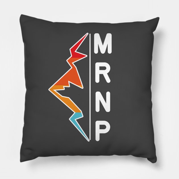 Mount Rainier National Park Gifts Pillow by roamfree