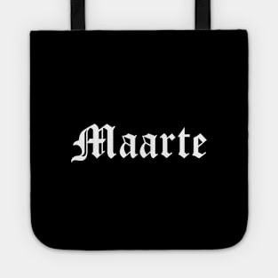 MAARTE FILIPINO WORD WHITE Tote