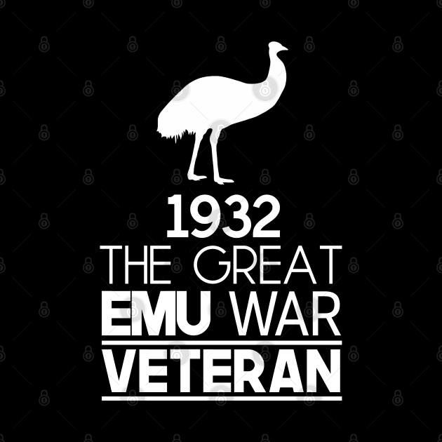 1932: The Great Emu War Veteran by artsylab