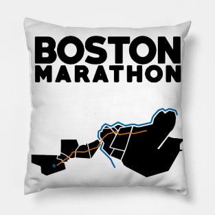 Boston Marathon Pillow