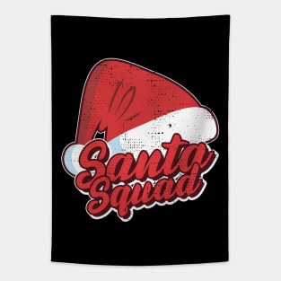 santa squad Tapestry