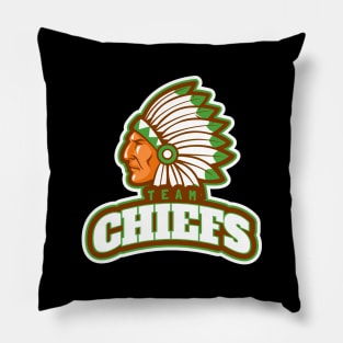 Indian Sport Team Uniform, School Team, college, office logo T-Shirt Pillow