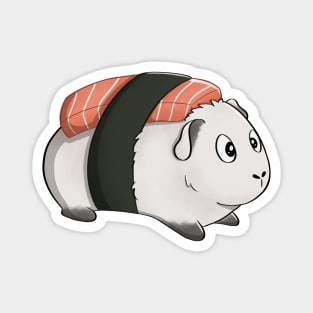 Guinea Pig In Sushi Costume Magnet