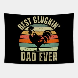 Best Cluckin' Dad Ever Tapestry