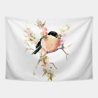 Bullfinch and Spring Tapestry