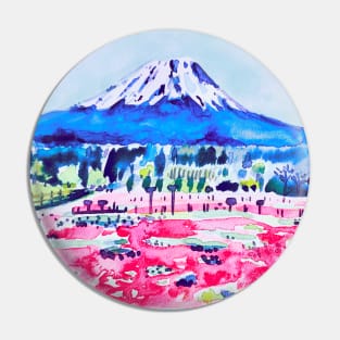 Fuji mountain Pin