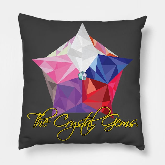 The Crystal Gems Pillow by Hillier