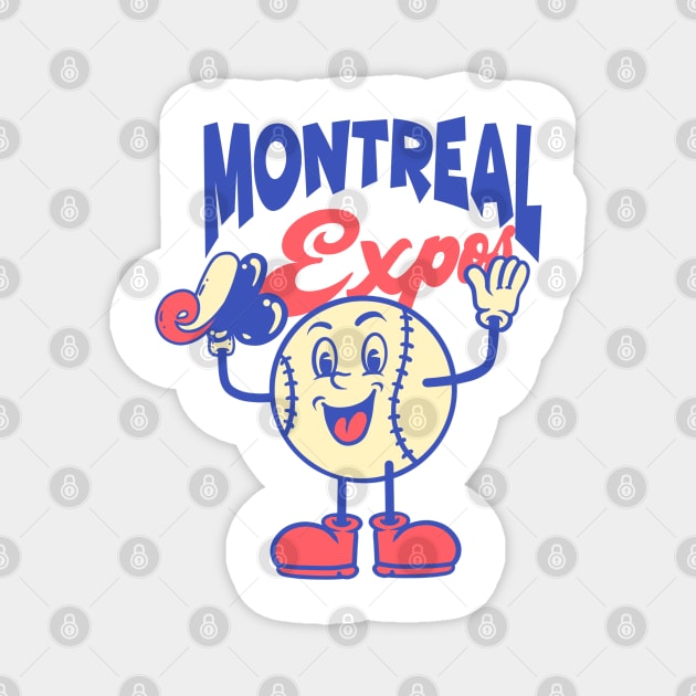 Montreal Expos Magnet by asterami