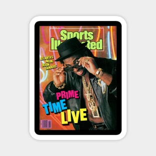 Neon Deion Prime Time Live Magnet