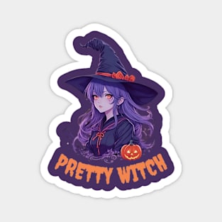 pretty witch Magnet