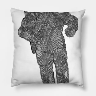 Astronaut voxel Pillow