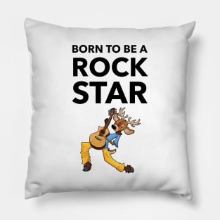 Born To Be A Rock Star Pillow