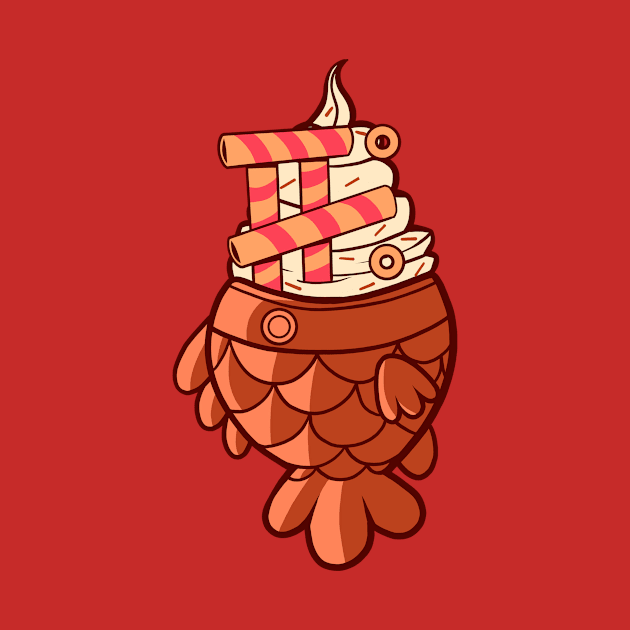 Taiyaki ice cream by iqbalgarint