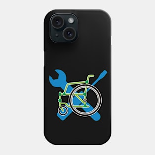 Wheelchair Service Icon Phone Case