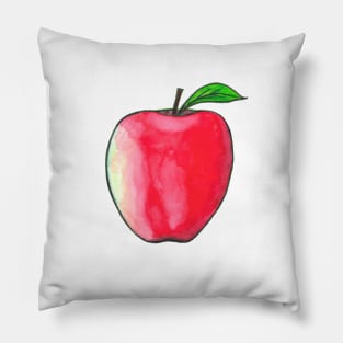 Apple Print Pillow