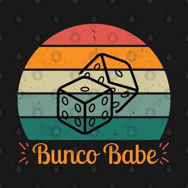 Bunco Babe Sunset Dice by MalibuSun