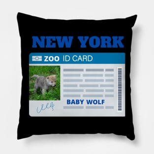 NEW YORK ZOO WOLF Pillow