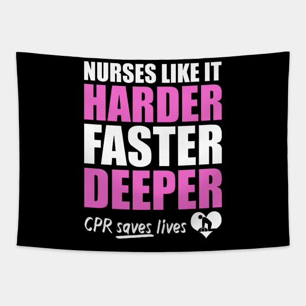 Nurses Like It Harder Faster Deeper Tapestry by Namio