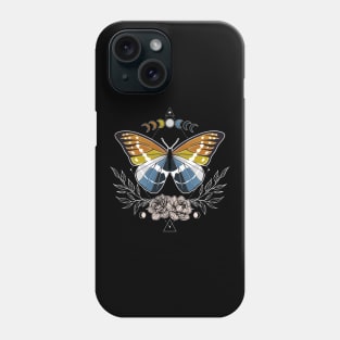 Aroace Butterfly LGBT Asexual Aromantic Pride Flag Phone Case