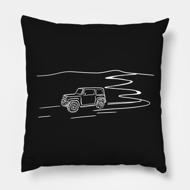 Jimny Pillow by Aurealis