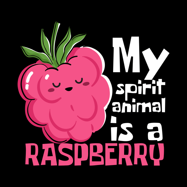 My Spirit Animal Is A Raspberry Funny by DesignArchitect
