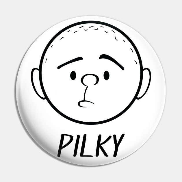 Karl Pilkington - Pilky Pin by DesignbyDarryl