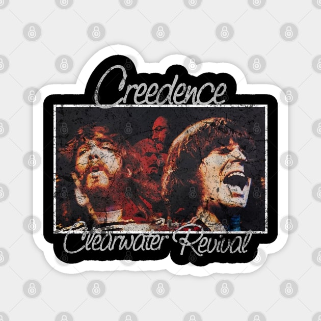 Creedence Clearwater Magnet by DudiDama.co