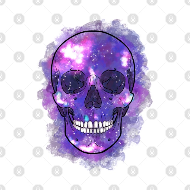 Cosmic Skull 4 by KMogenArt