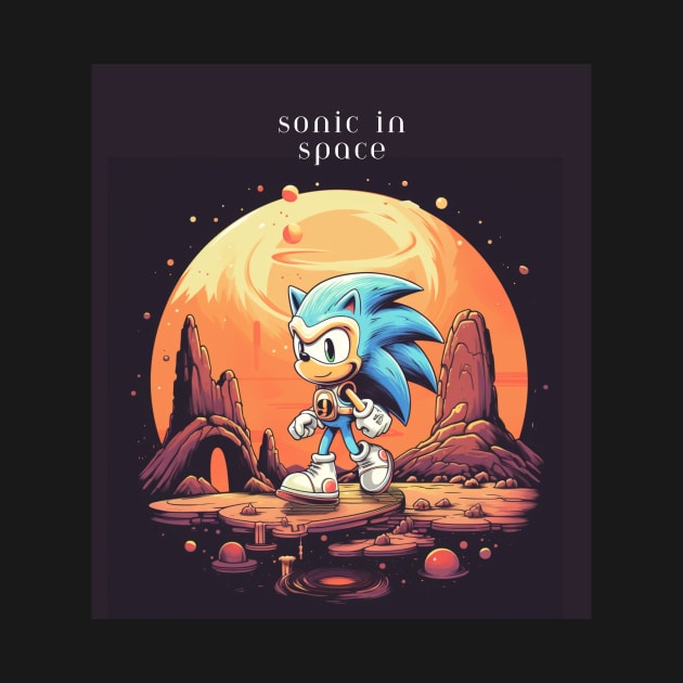 Sonic in Space by Stimuli.Ty