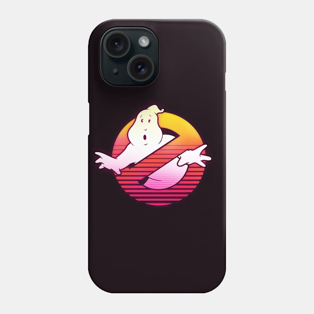 Retro 80's GhostBusters Phone Case by TextTees