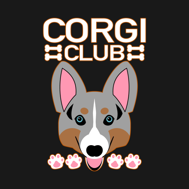 Corgi Club - Silver Variant by Camex Designs