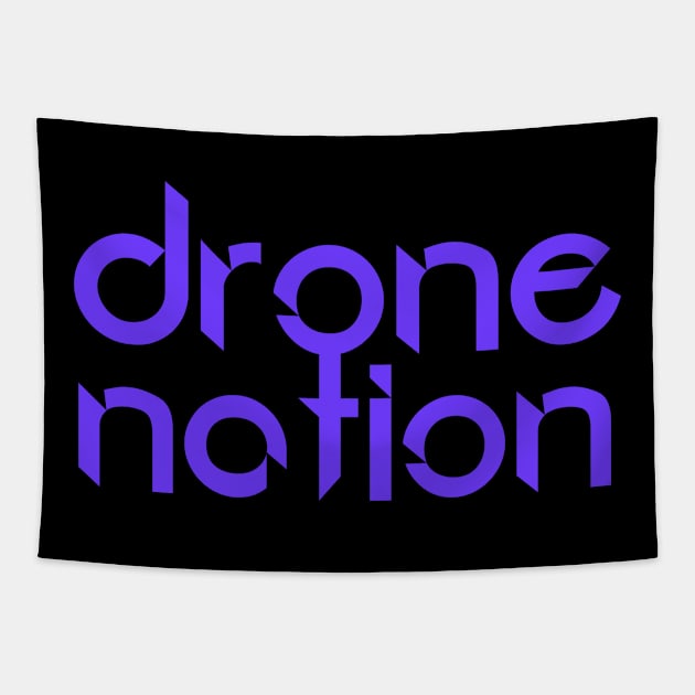 Drone Purple Tapestry by All Systems Go