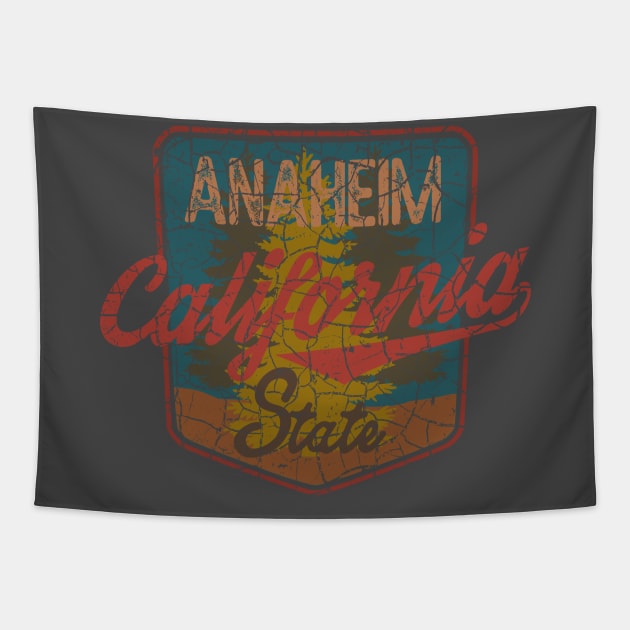 Anaheim California State Tapestry by SpaceWiz95