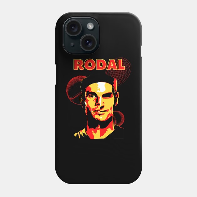 Rodal the tennis legend hybrid Phone Case by famatrix