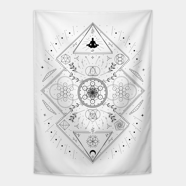 Metatron's cube online tapestry