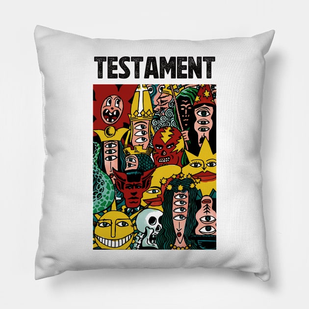 Monsters Party of Testament Pillow by micibu