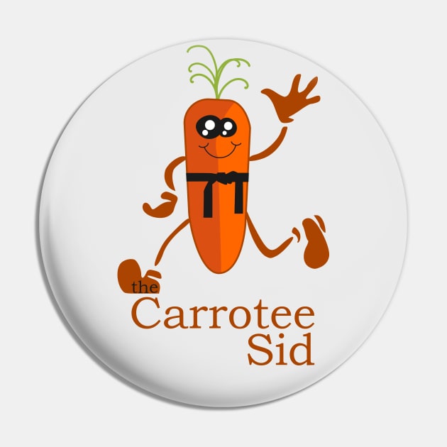 the Carrotee Sid Pin by Mitalie