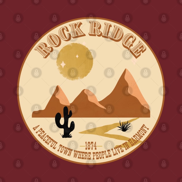 Rock Ridge Blazing Saddles TShirt TeePublic