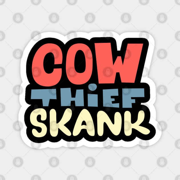 Cow thief Skank - Dub Reggae Hymne -  Lee Scratch Perry Magnet by Boogosh