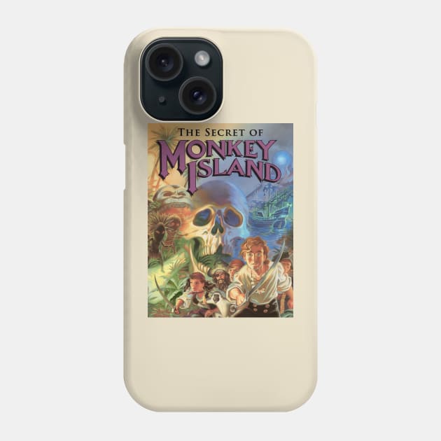 Secret of Monkey Island [Text] Phone Case by Zagreba