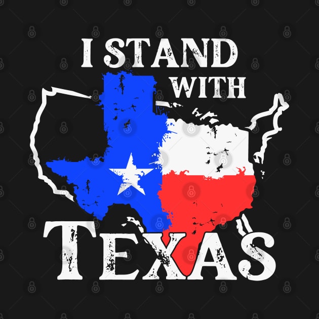 I Stand With Texas by Etopix