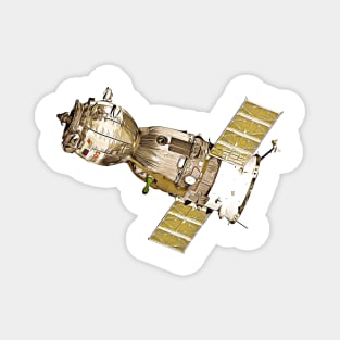 Hubble Space Telescope Cartoon Magnet