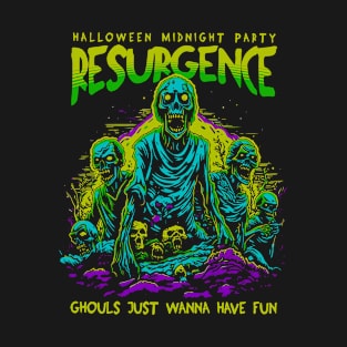 Halloween Midnight Party Resurgence T-Shirt