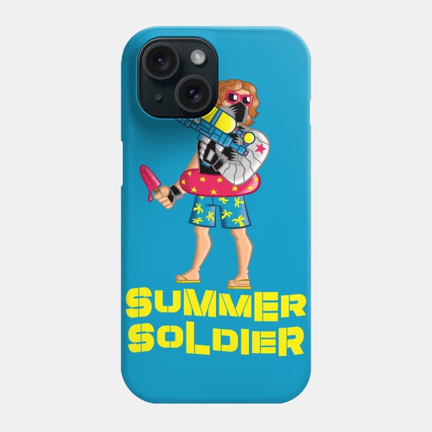 Summer Soldier Phone Case by VicNeko