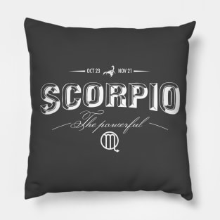 Scorpio Pillow